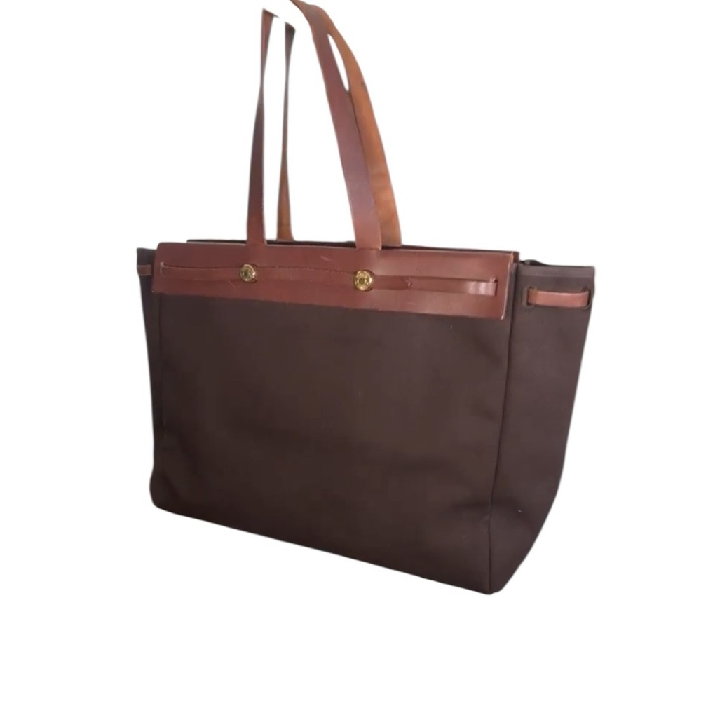 Hermès Herbag Cabas GM tote bag includes Canvas Insert & Hermes Dust Bag - Picture 6 of 16